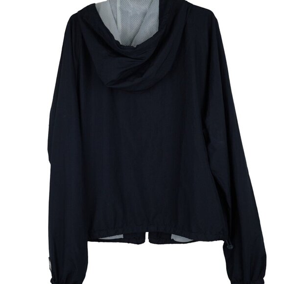 Abercrombie &‎ Fitch Black Hooded Light Jacket XS - Picture 6 of 8